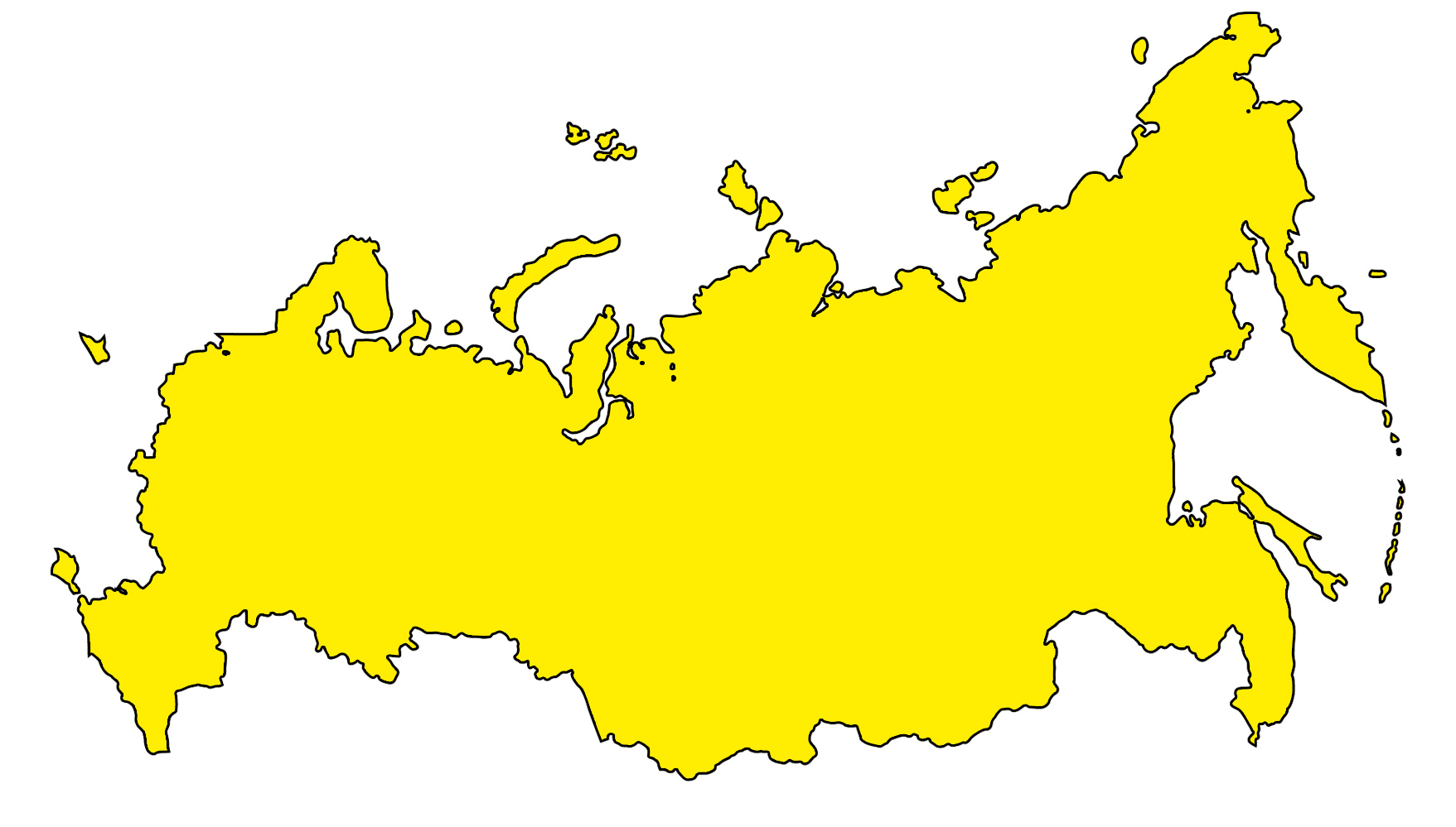 Карта РФ